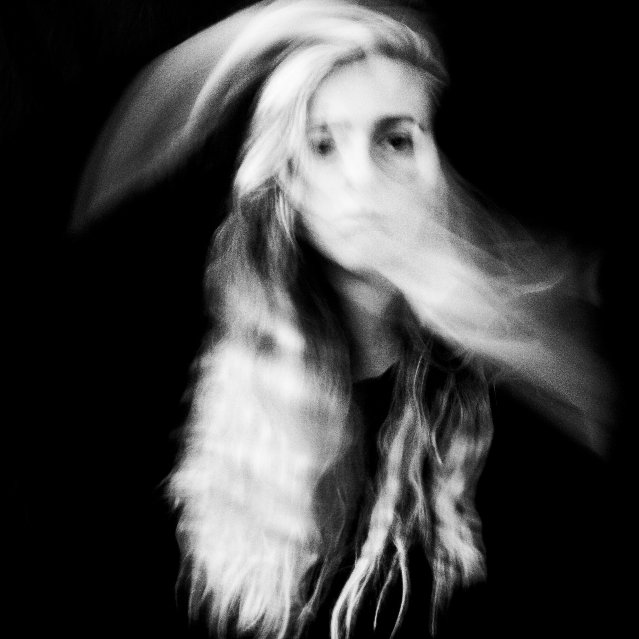 Autoportrait en longue exposition