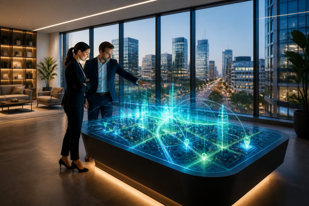 Strategie urbaine holographique