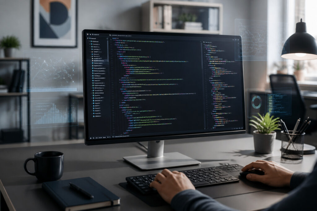 Espace de travail de developpement moderne